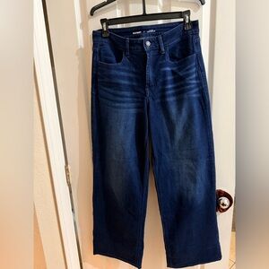 Old Navy Wow Wide Leg Dark Blue Jeans